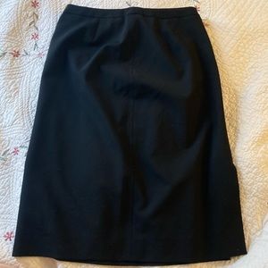 Brooks Brothers Black pencil skirt